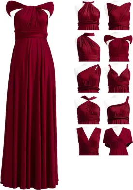 72styles Infinity Dress with Bandeau, Convertible Bridesmaid Dress, Long, Plus Size, Multi-Way Dress, Twist Wrap Dress