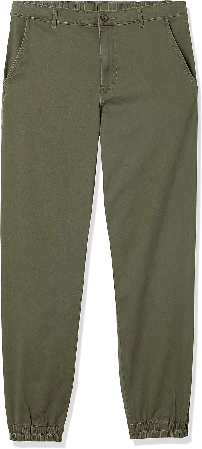 Amazon Essentials Men's Straight-Fit Chino Jogger Pant