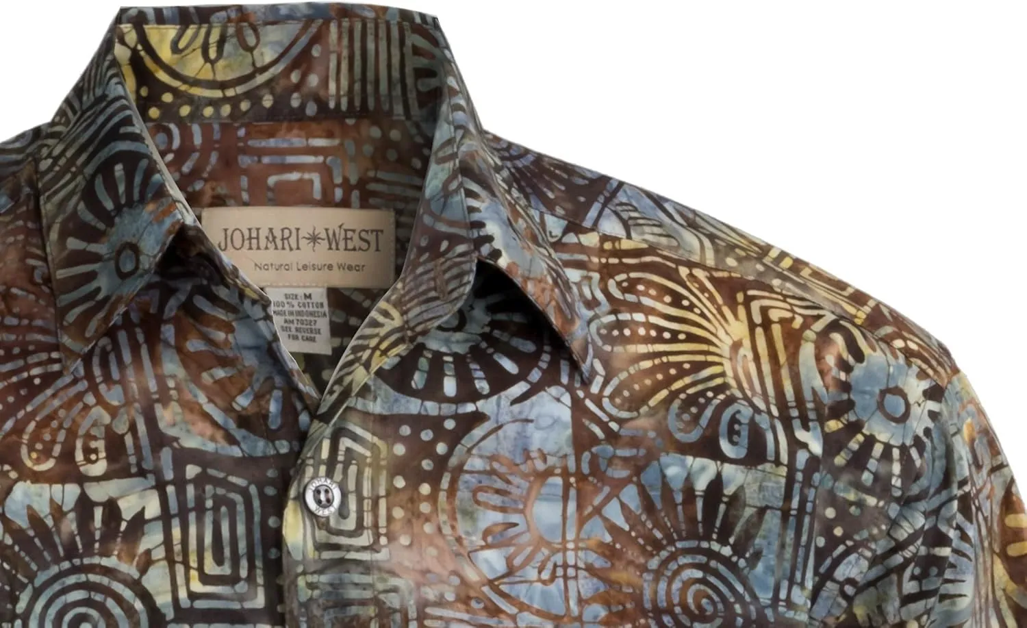 Antigua Summer Tropical Hawaiian Batik Shirt