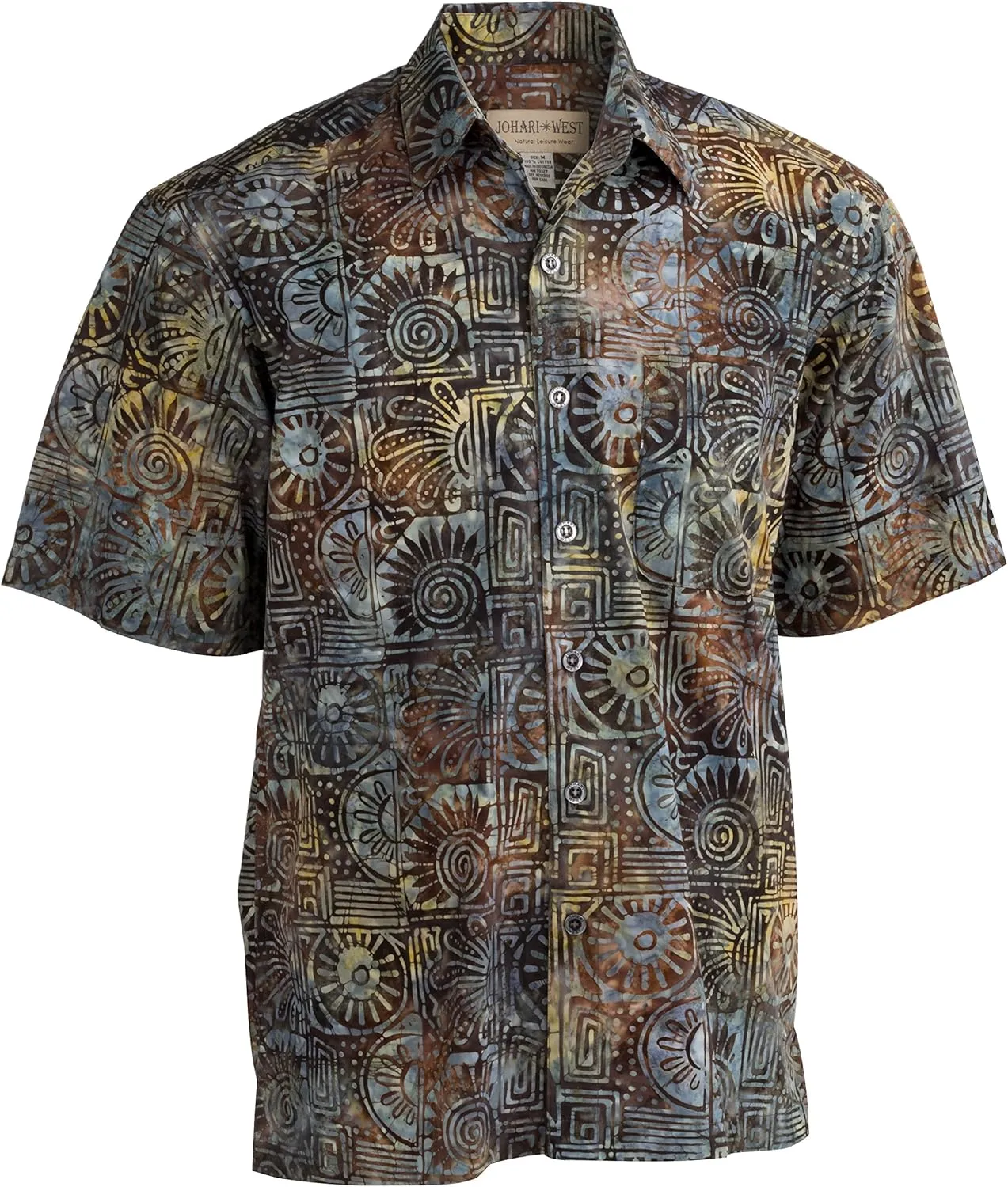 Antigua Summer Tropical Hawaiian Batik Shirt