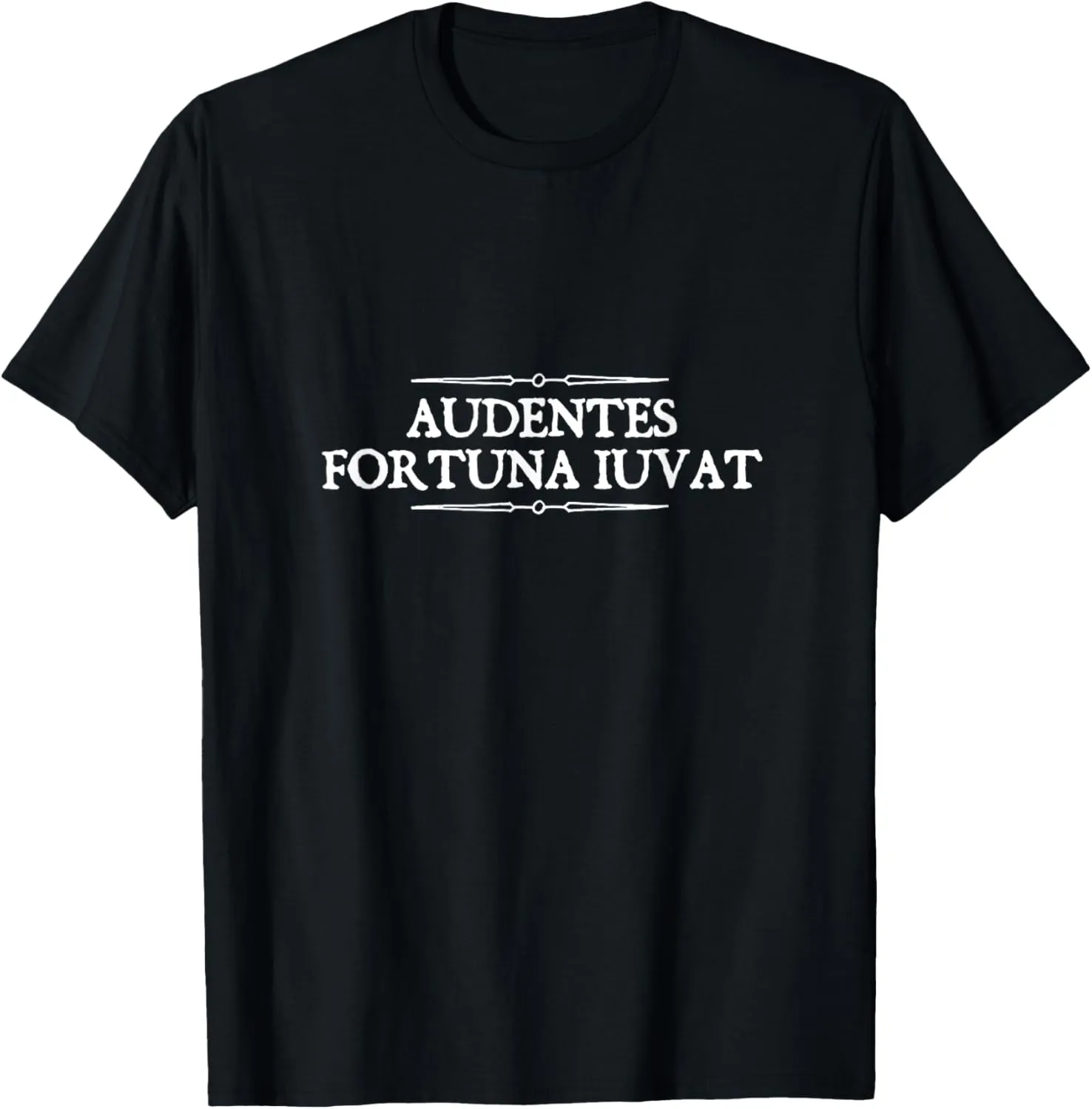 Audentes fortuna iuvat Fortune Favors the Bold Latin Shirt T-Shirt