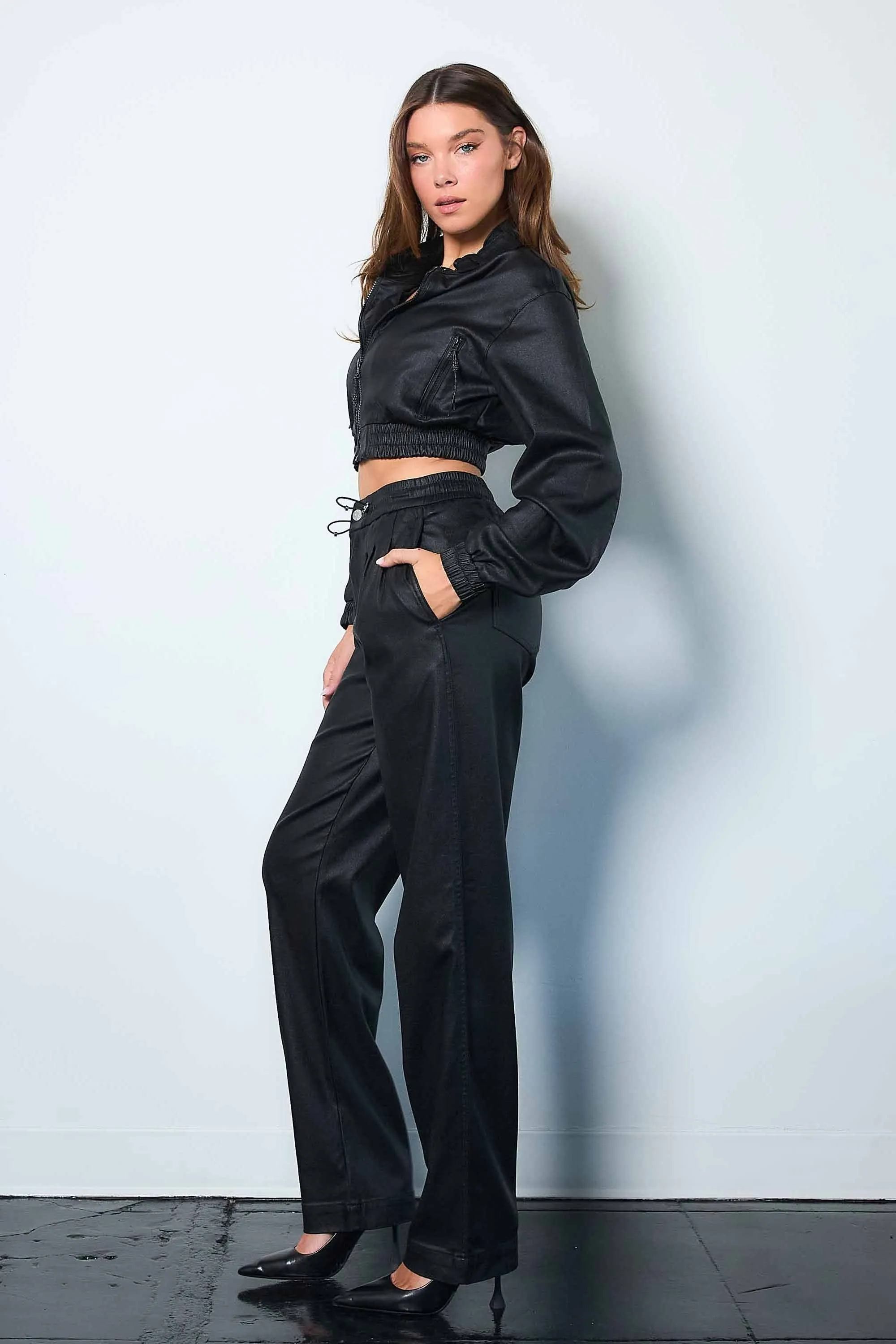 Glitter Baggy Pants