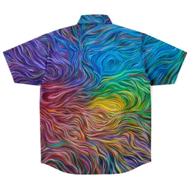 HOLY FUCK Short Sleeve Button Down Shirt | ARTFOOL