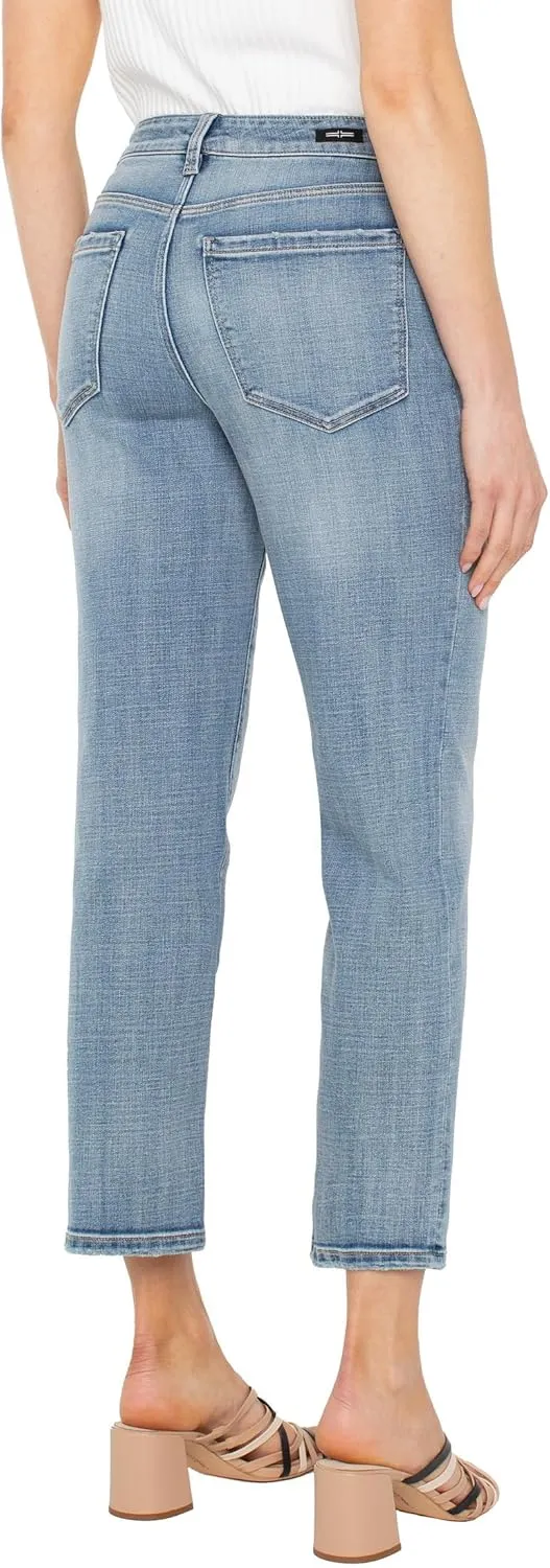Liverpool Women's Kennedy Crop Straight Jeans