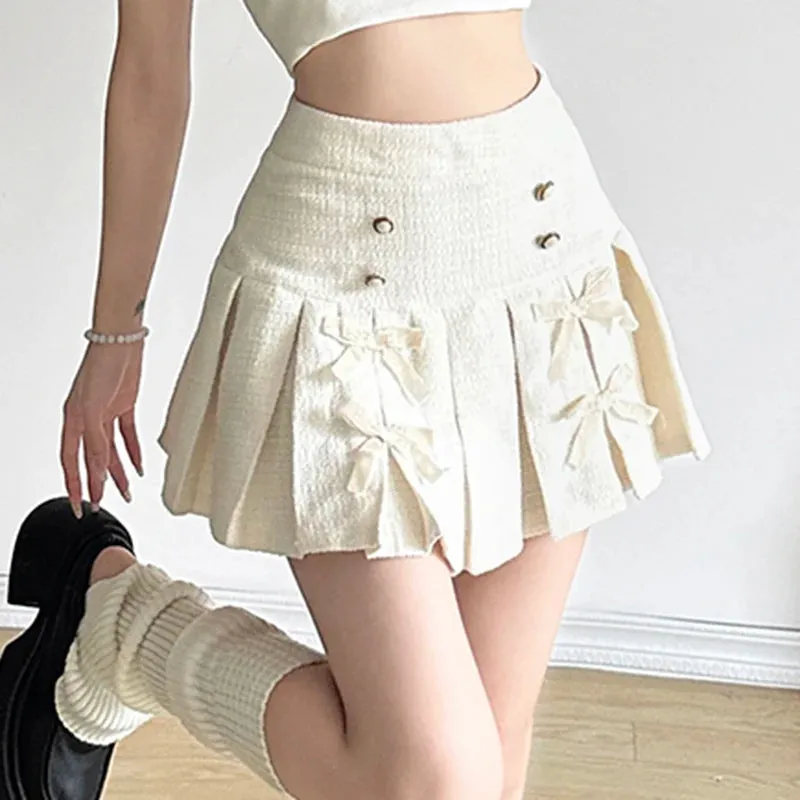 Pleated Mini with bows