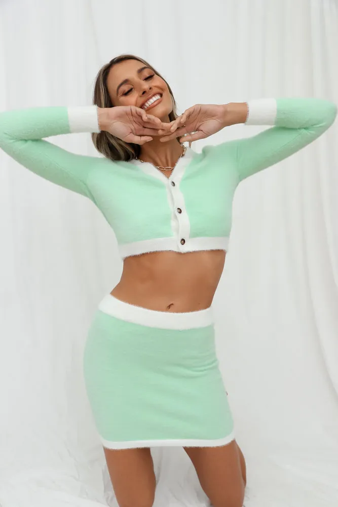 Romance Rumba Skirt Mint