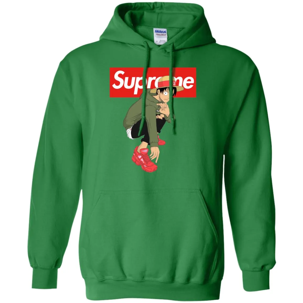 Supreme One Piece Y3 T-shirt Pullover Hoodie Sweatshirt