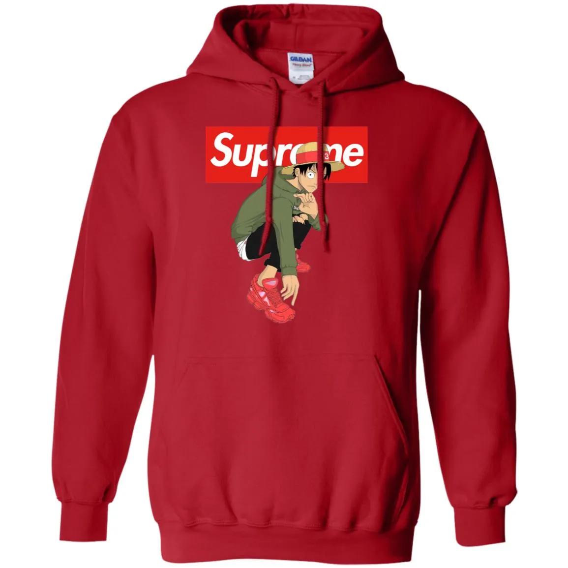 Supreme One Piece Y3 T-shirt Pullover Hoodie Sweatshirt