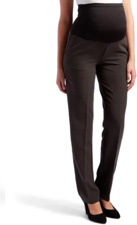 Times Two Maternity Women's Straight Leg Dress Pants