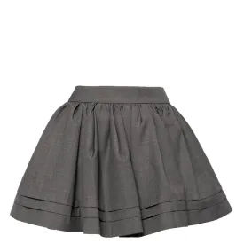 Tuck Edge Short Skirt