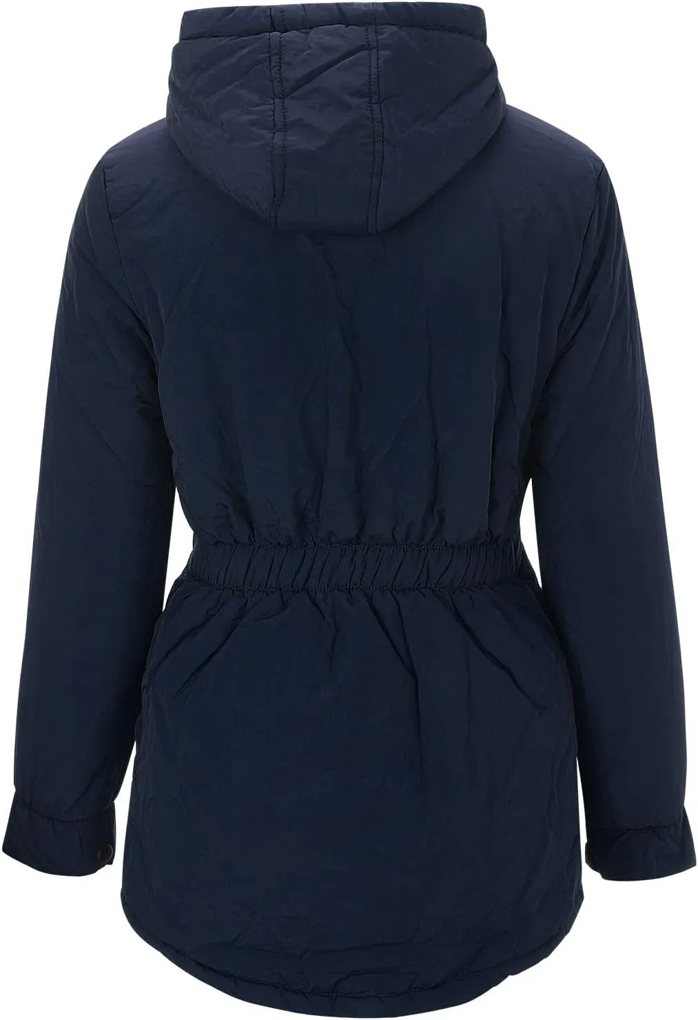 Women 2024 Winter Coat Plus Size Thicken Warm Wool Blend Windbreaker Jackets Fashion Fleece Lined Trench Coat Overcoats