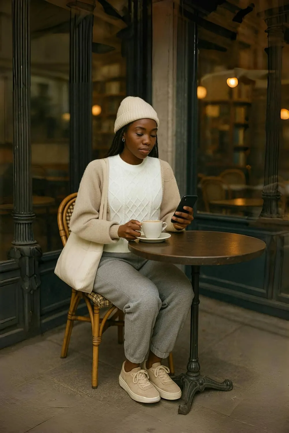 Women's Color Block Cable Knit Sweater  Crewneck Long Sleeve Pullover, Soft Textured Knitwear for Fall and Winter